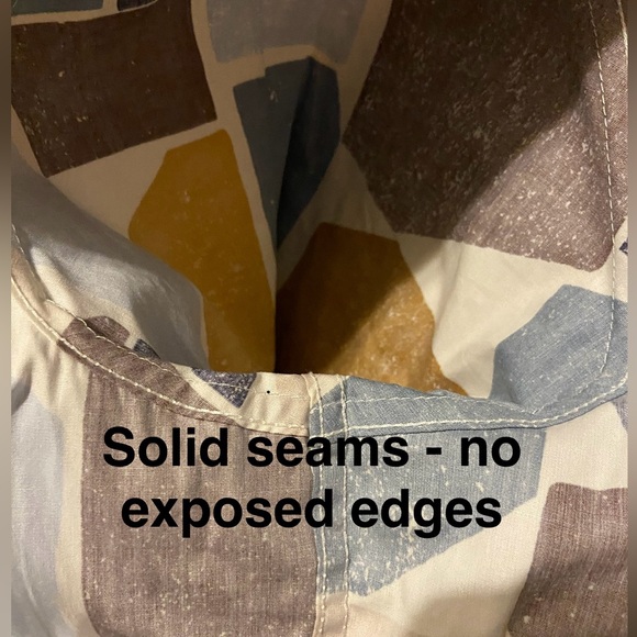 NWT Sean John Multicolor Geometric Button-Down 100% cotton, 2XL - Picture 8 of 13